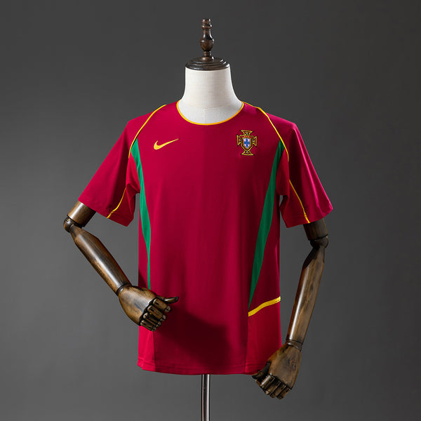 Portugal Jersey 2002 Home Retro Football Kit