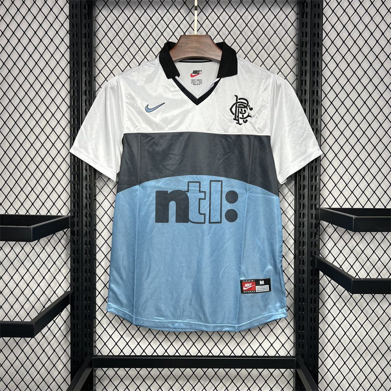 Retro Rangers Away Kit 1999 2000 Football Jersey