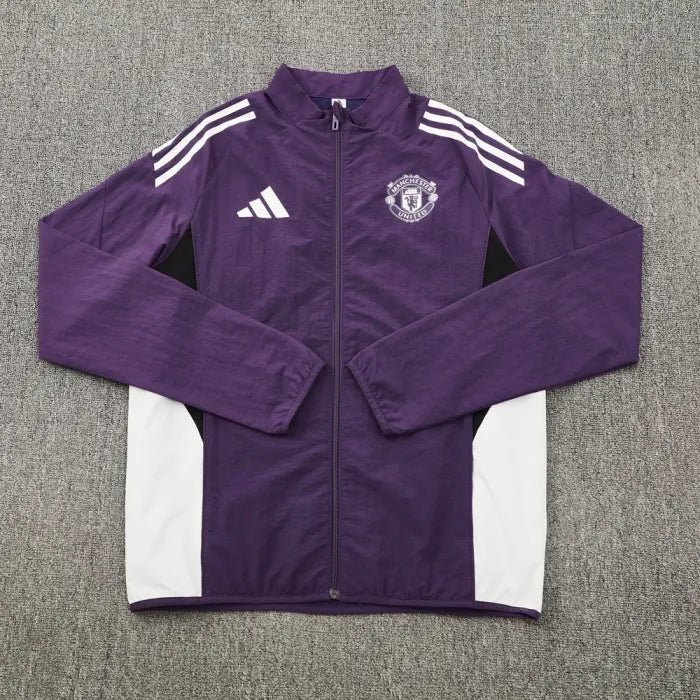 Man United Windbreaker 25/26 Football Kit Soccer Jersey - PalmSportss