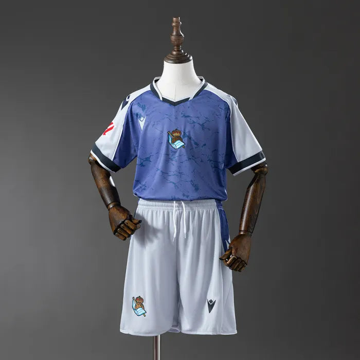 Kids Real Sociedad Jersey 2025/26 Away Football Kit