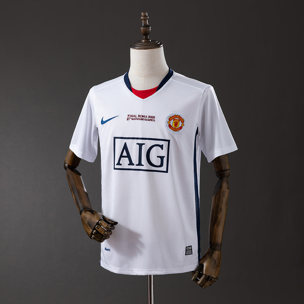 Man United Jersey 2008/09 Away Retro Football Kit
