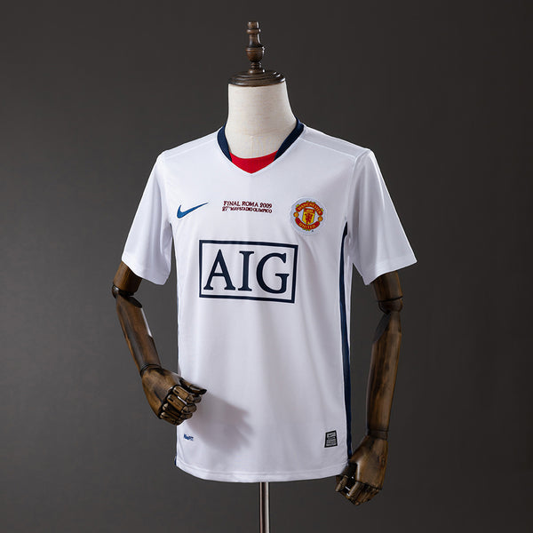 Man United Jersey 2008/09 Away Retro Football Kit