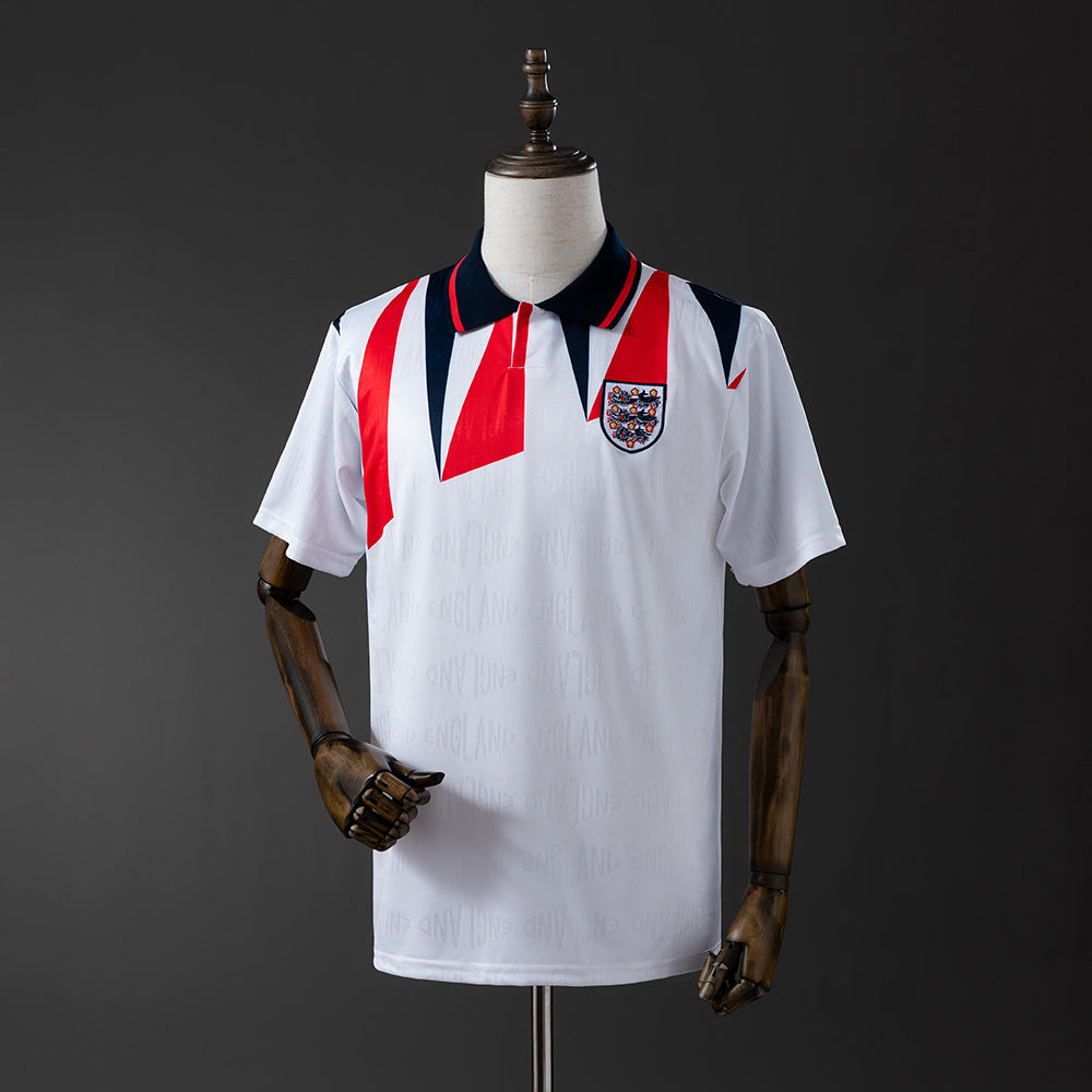 England Jersey 1992 Home Retro Football Kit