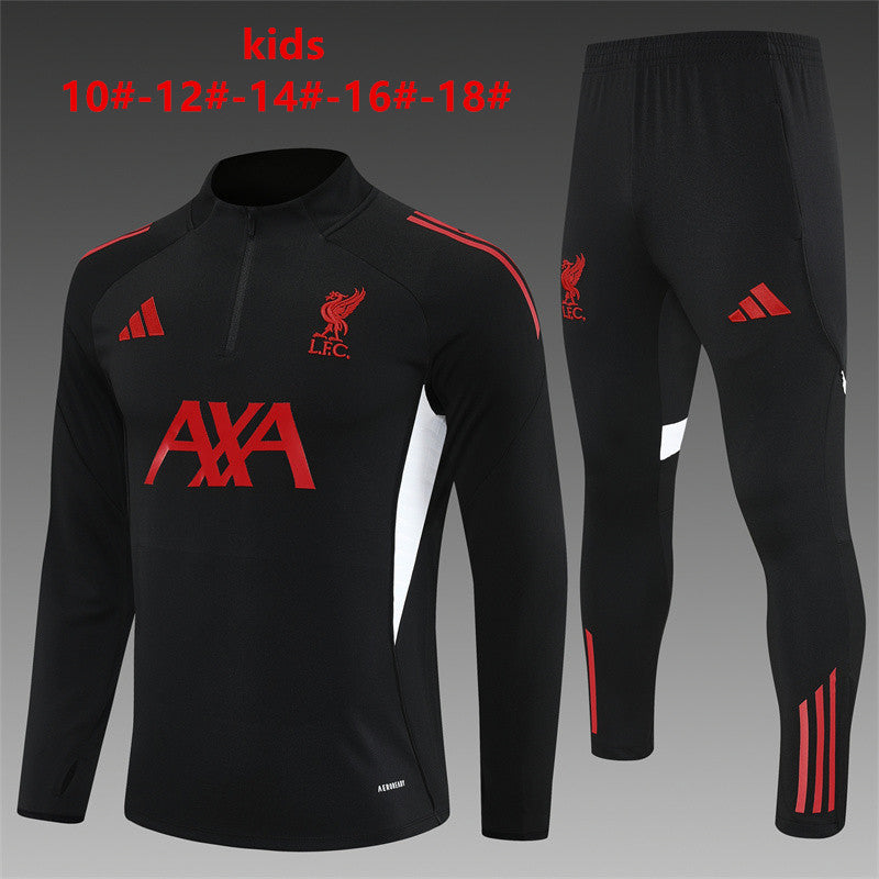 Kids Liver Training Tracksuits 25/26 Football Kit Soccer Jersey