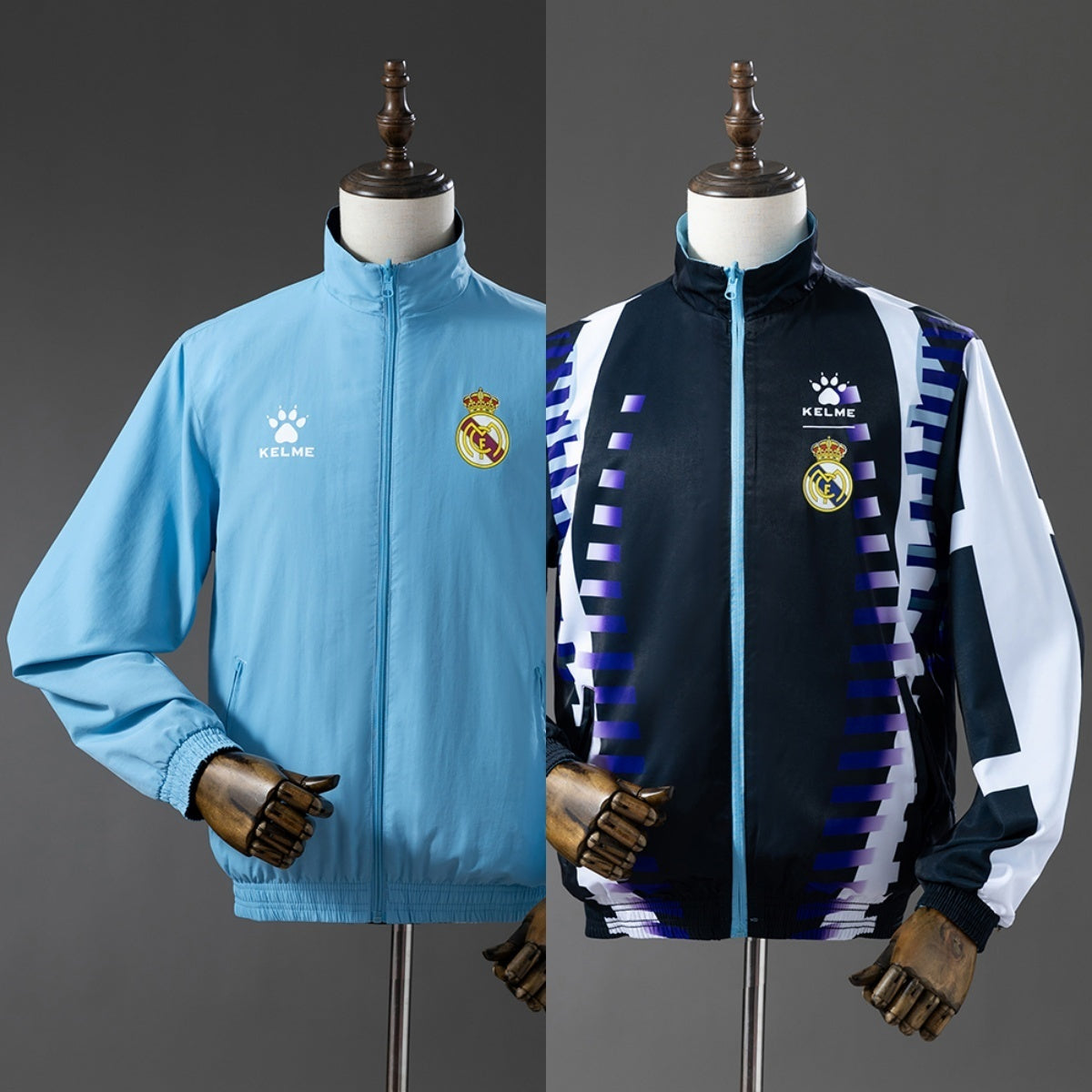 Real Madrid Windbreaker 2025/26 Reversible Football Kit