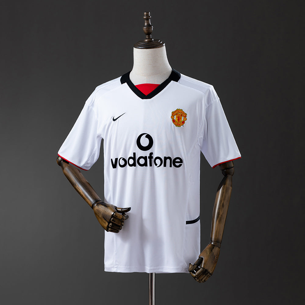 Man United Jersey 2002-03 Away Retro Football Kit