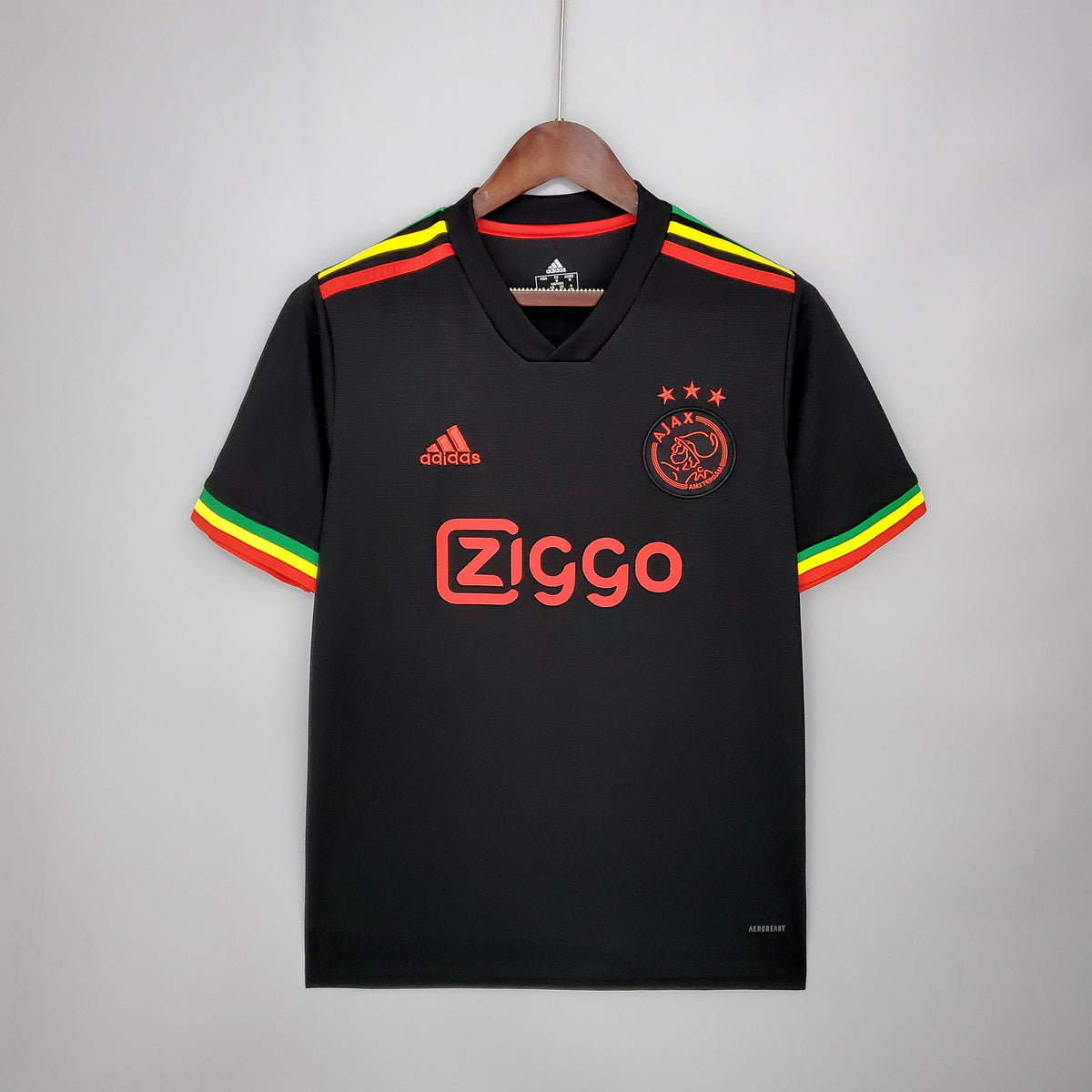 Retro Ajax Third Jersey 21/22 Football Kit Bob Marley