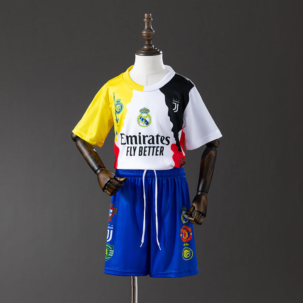 Kids Ronaldo Jersey 25/26 All Team Football Kit