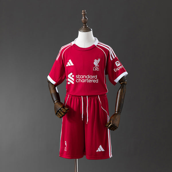 Kids Liver Jersey 25/26 Home Football Kit