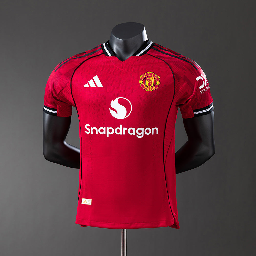 Man United Jersey 25/26 Home Kit Player Version