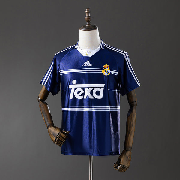 Real Madrid Jersey 1998-99 Away Retro Football Kit