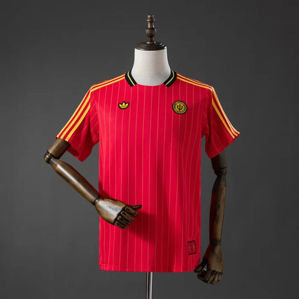 Belgium Terrace Icons T-Shirt Red 2026 World Cup Football Kit Soccer Jersey PalmSportss