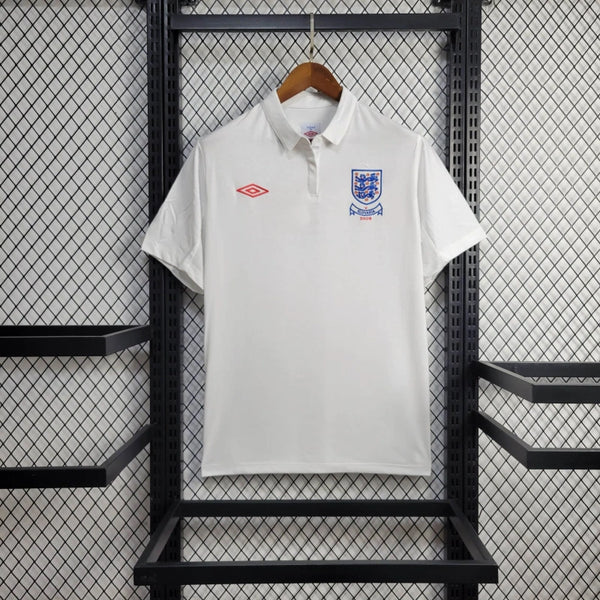 Retro England Jersey Home Kit 2010 Football Soccer Shirt