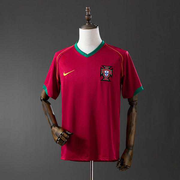 Portugal Jersey 2006 Home Retro Football Kit