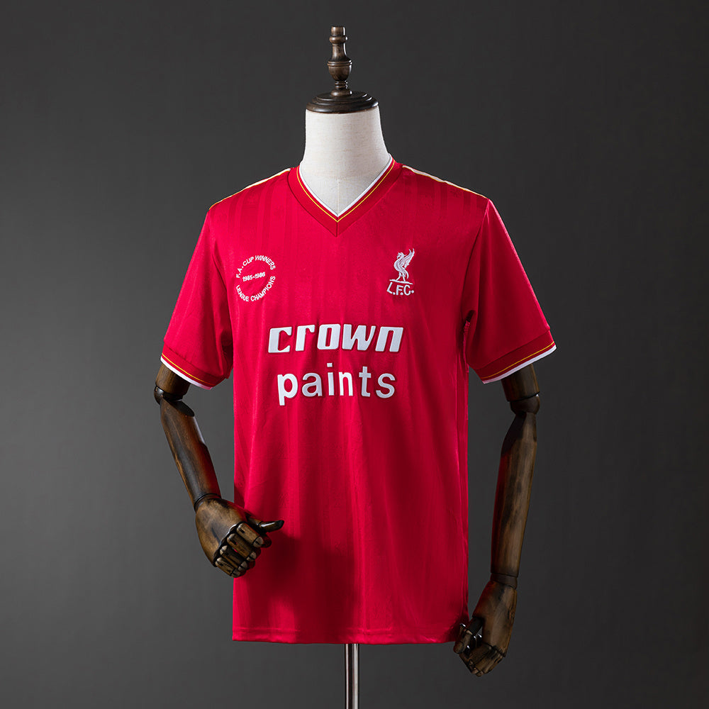 Liver Jersey 1985/86 Home Retro Football Kit