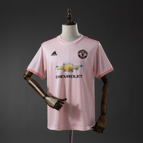 Man United Away Jersey 2018-19 Retro Football Kit Soccer Shirt