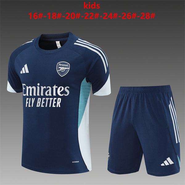 Kids Arsenal Training Tracksuits 25-26 Football Kit Soccer Jersey