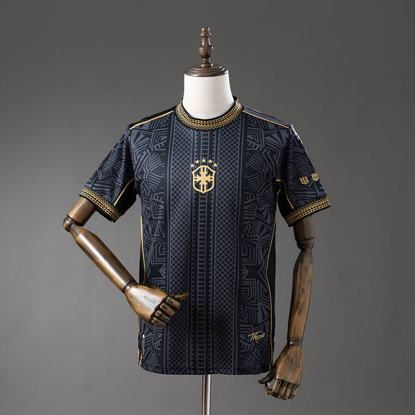 Brazil Black Jersey 2026 Special Football Kit Soccer Jersey