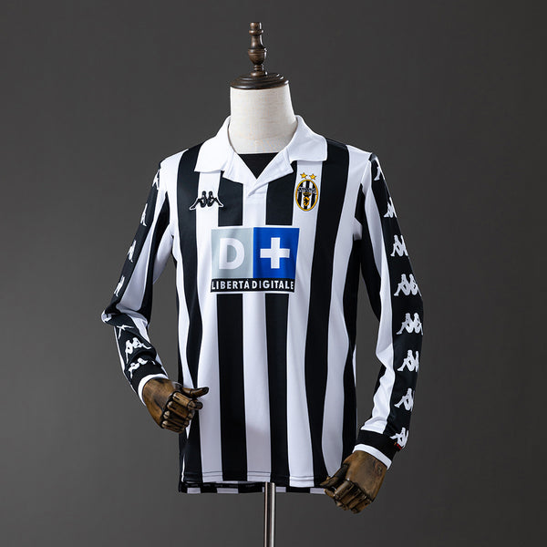 JUV Jersey 1999-00 Home Retro Kit Long Sleeves