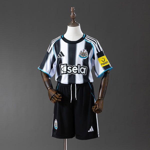 Kids Newcastle United Jersey 25/26 Home Football Kit