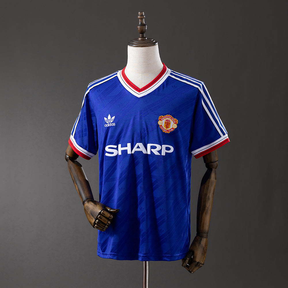 Man United Jersey 1986-88 Third Retro Football Kit
