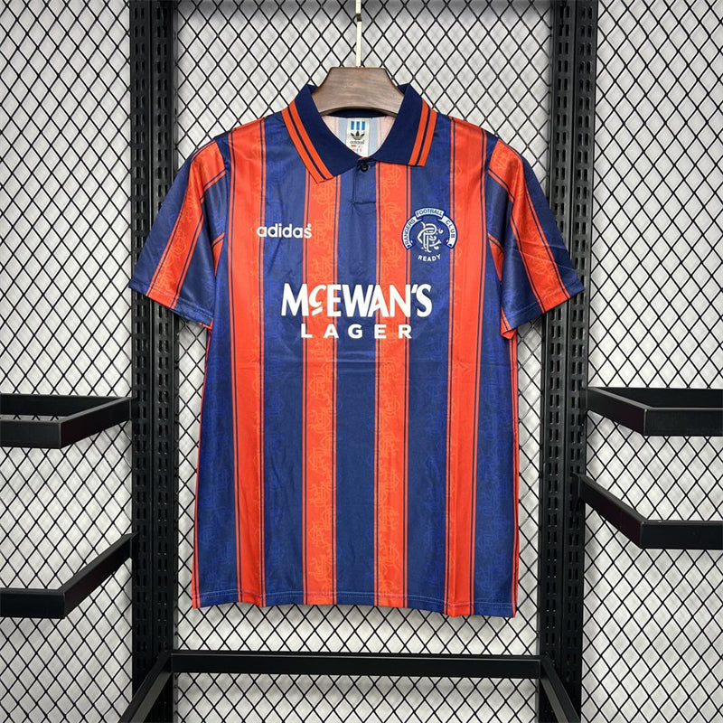 Retro Rangers Away Kit 1993 1994 Football Jersey