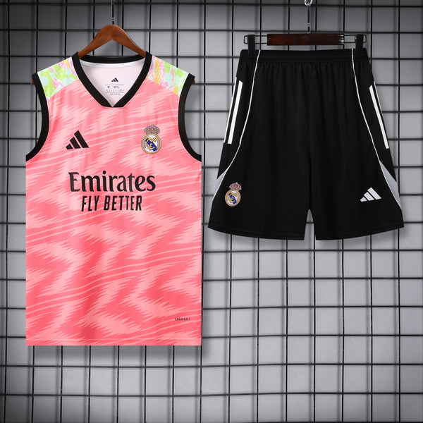 Real Madrid Vest Set Training Tracksuits 25/26 Football Kit Soccer Jersey
