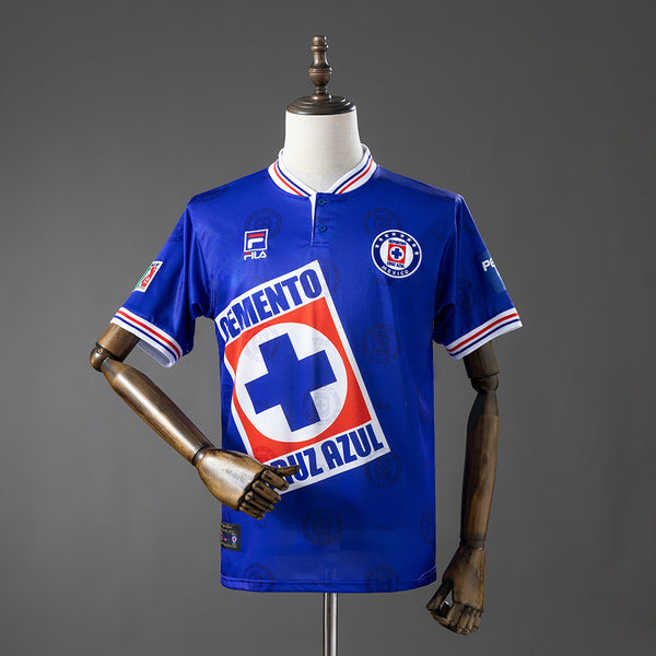 Retro Cruz Azul Home Jersey 1998 Football Kit Soccer Shirt