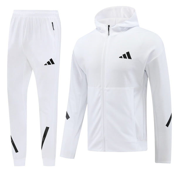 Hoodie Jacket Set 2025/26 White