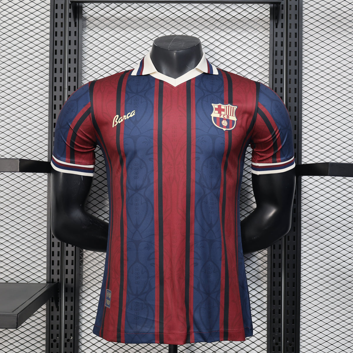 Player Version Barcelona Jersey 25/26 Anniversary Football Kit Soccer Jersey