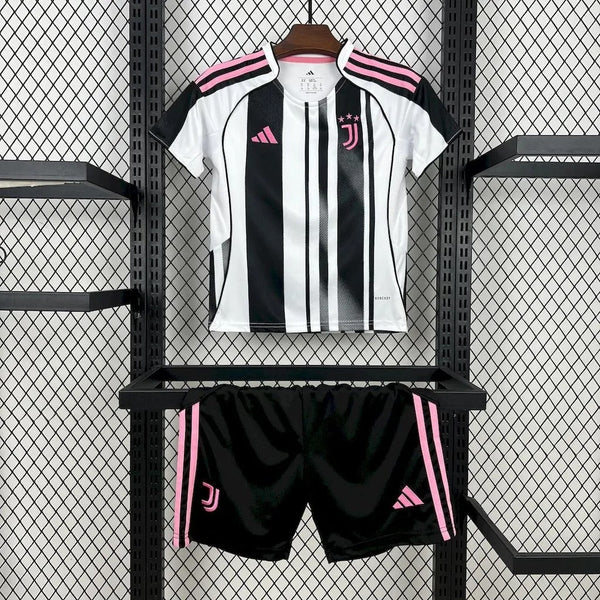 Kids Juventus Home Jersey 25/26 Football Kit Soccer Jersey