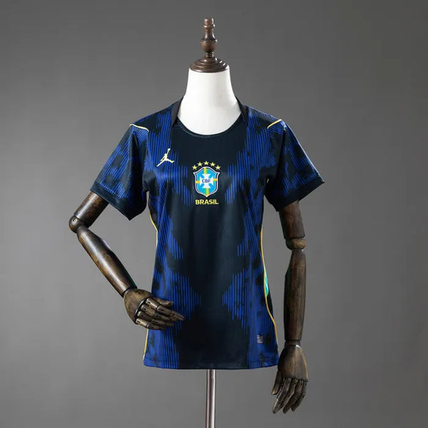 Women Brazil Away Jersey 2026 World Cup Football Kit Soccer Shirt PalmSportss