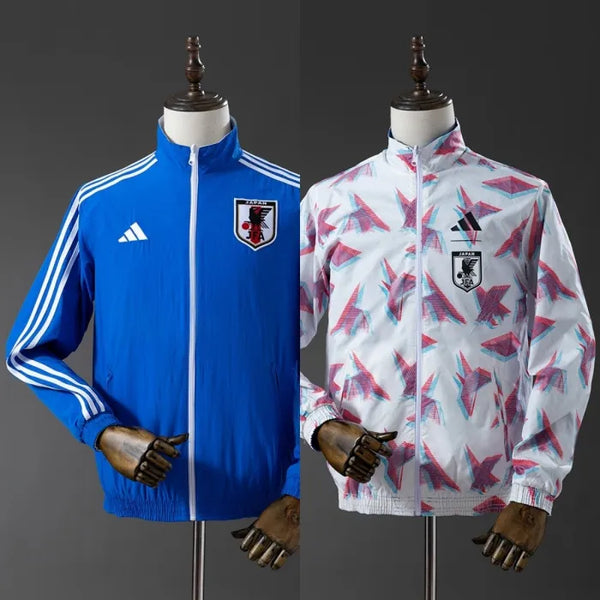 Japan Windbreaker 2025/26 Reversible Football Kit - PalmSportss