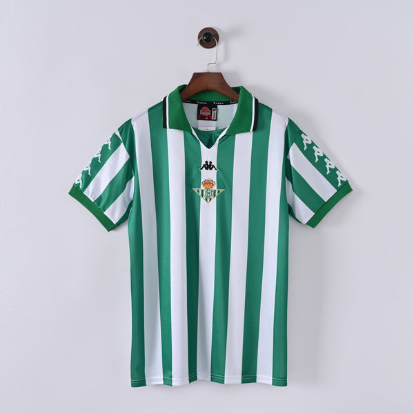 Retro Real Betis Jersey 1999-00 Home Football Kit Soccer Jersey