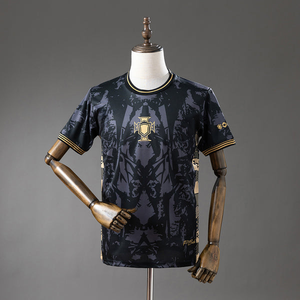 Portugal Black Jersey 2026 Special Football Kit Soccer Jersey
