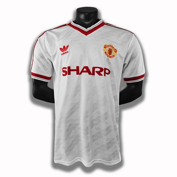 Man United Retro Jersey 1986 Away Football Jersey Soccer Shirt