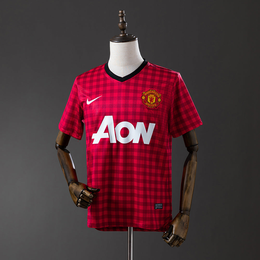 Man United Jersey 2012/13 Home Retro Football Kit