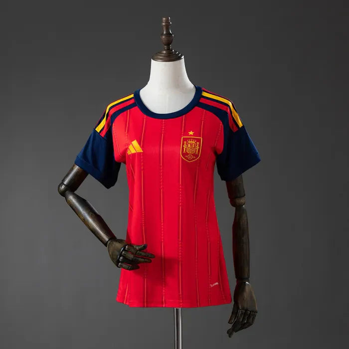 Women Spain Home Jersey 2026 World Cup Football Kit Soccer Shirt PalmSportss
