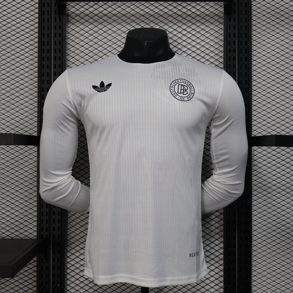 Long Sleeves Player Version Germany Jersey 25/26 White Football Kit Soccer Jersey