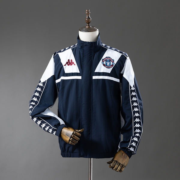 Manchester United Windbreaker 2025/26 Royal Blue Football Kit