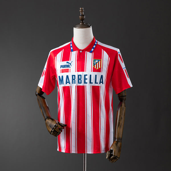 Atletico Madrid Jersey 1994-95 Home Retro Football Kit