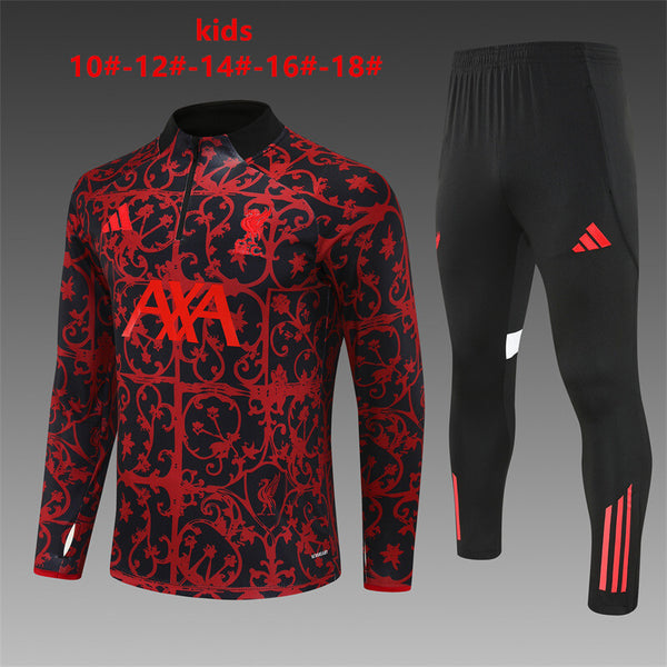 Kids Liver Training Tracksuits 25/26 Football Kit Soccer Jersey