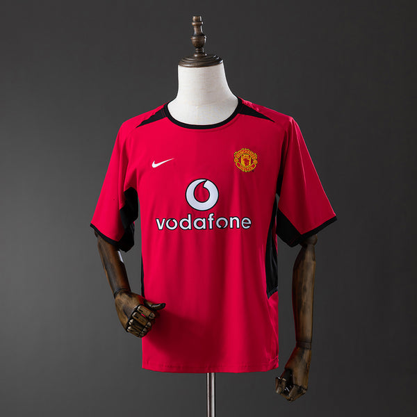 Man United Jersey 2002-04 Home Retro Football Kit