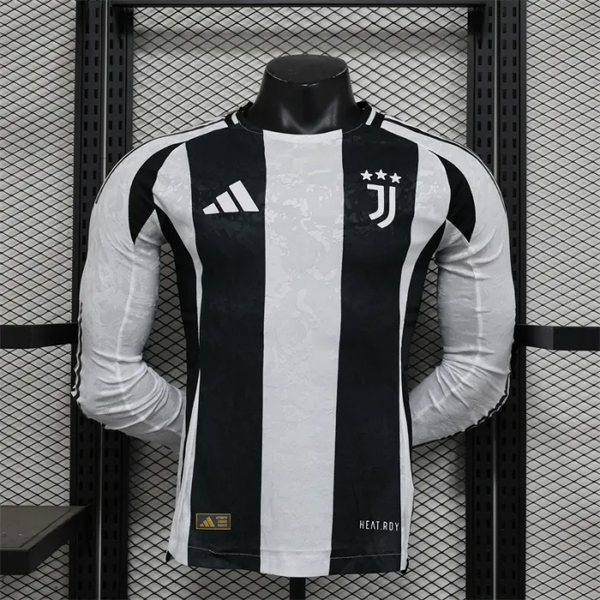 Player Version Juventus Home Jersey 24/25 Football Kit Long Sleeves
