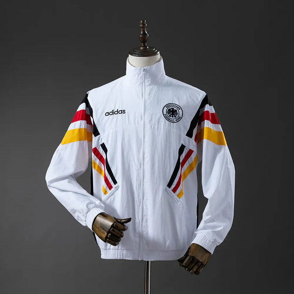 Germany Windbreaker 2025/26 White Football Kit - PalmSportss