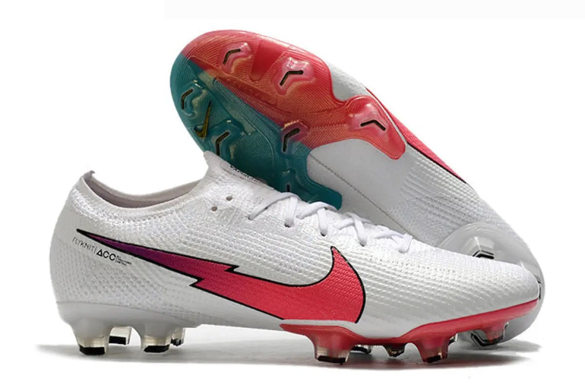 Mercurial Vapor 13 Elite FG White Crimson HappyKiks
