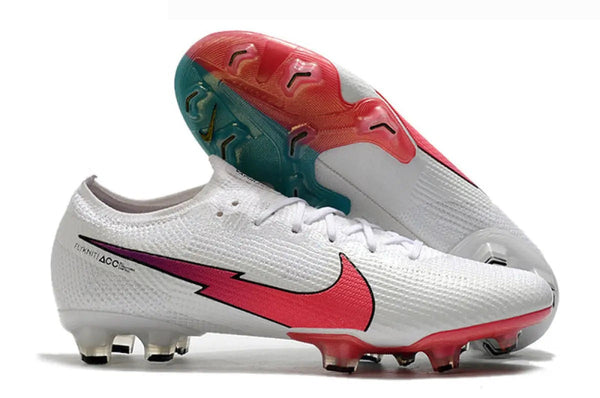 Mercurial Vapor 13 Elite FG White Crimson HappyKiks