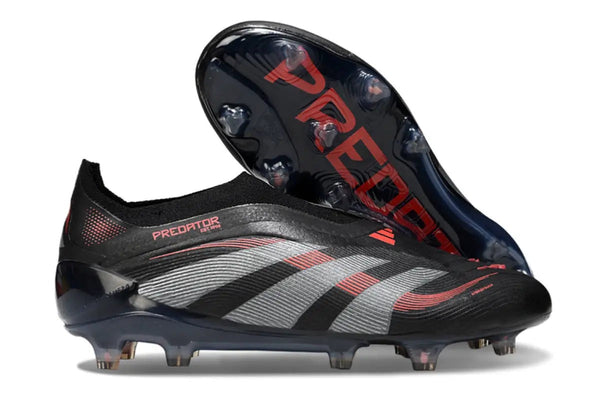 Predator Elite Laceless FG Black/Red HappyKiks