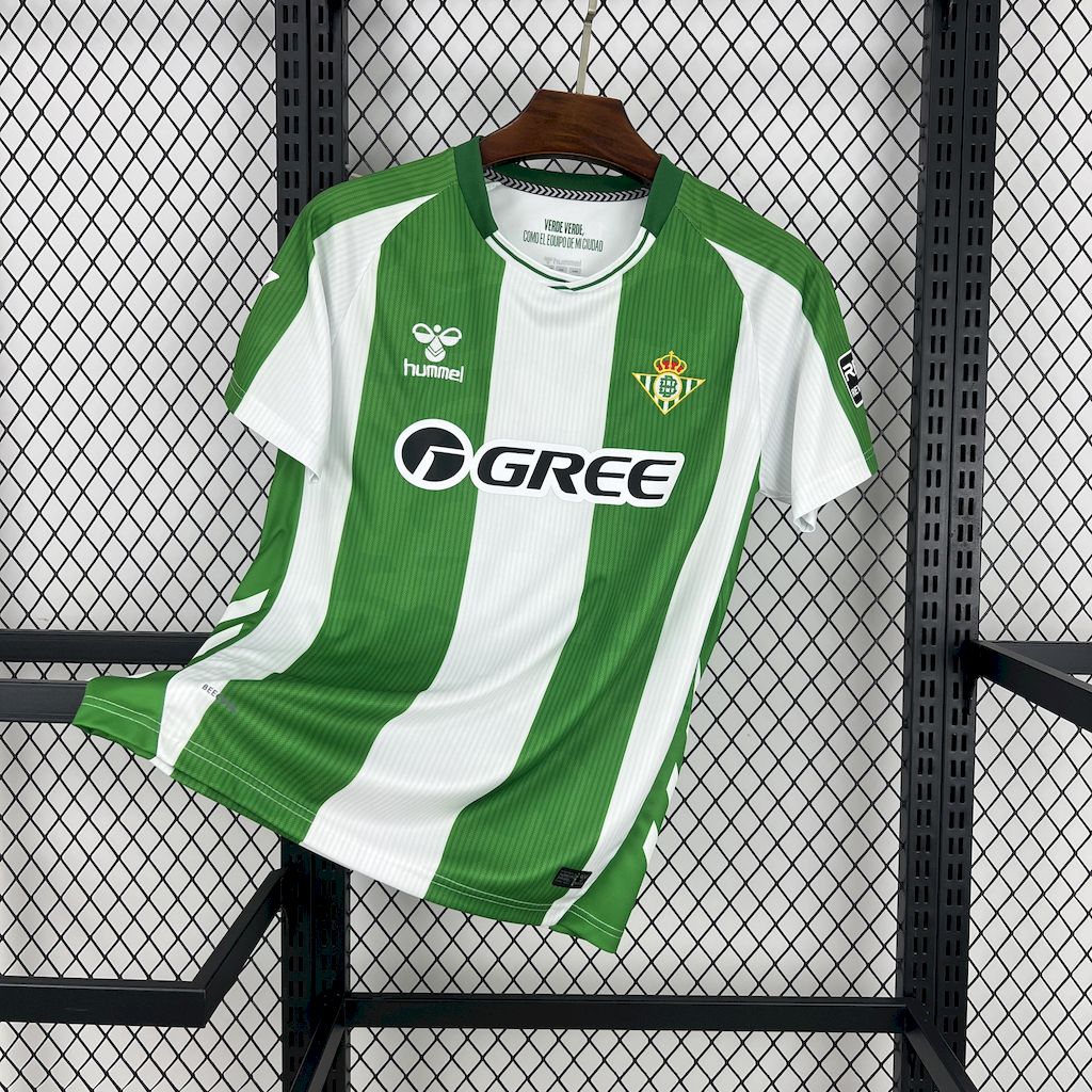 Real Betis Jersey 25/26 Home Football Kit Soccer Jersey