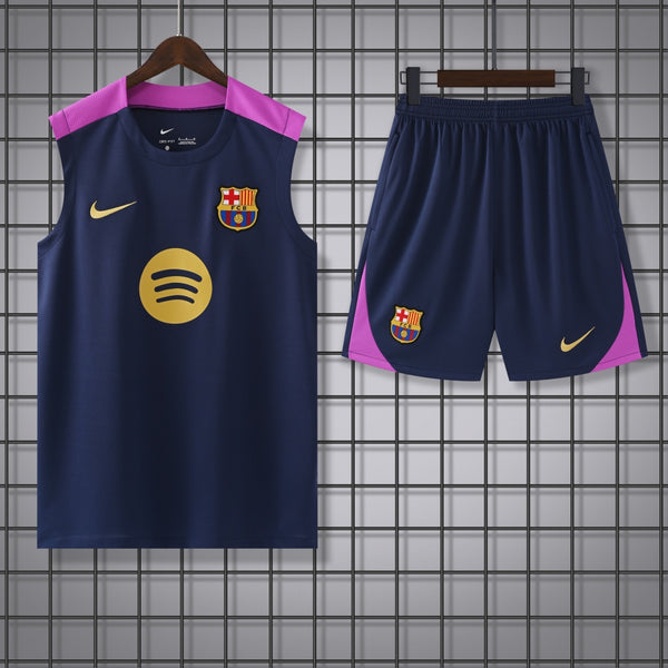 Barcelona Vest Set Training Tracksuits 25/26 Football Kit Soccer Jersey